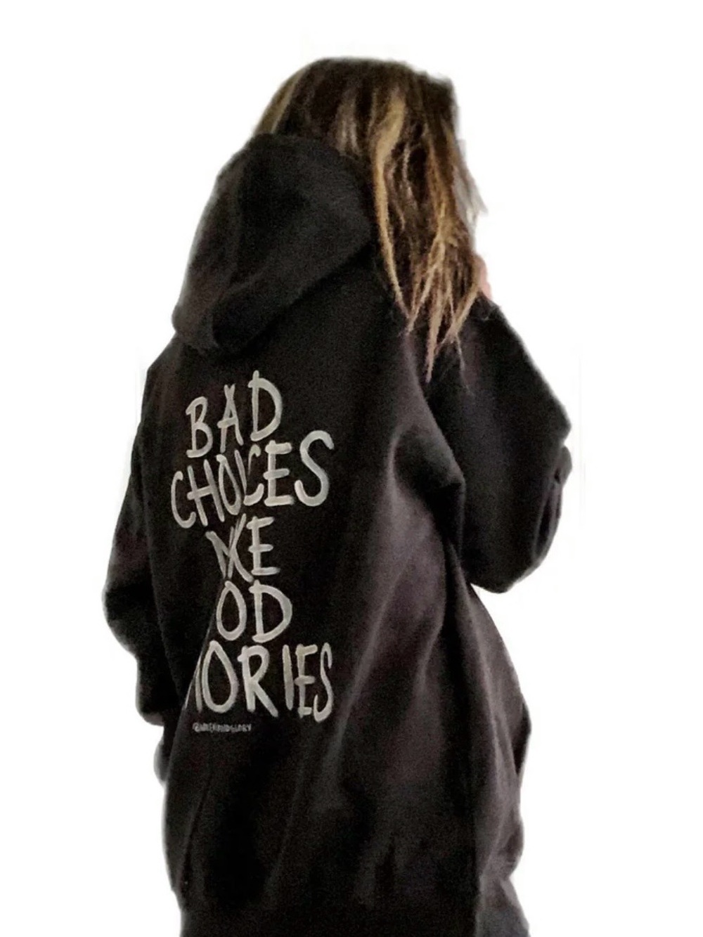Wren+Glory/Women’s Black Pullover Hoodie Long Sleeved Hooded Sweatshirt/NWT! XL!
